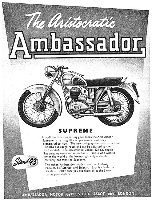 1953 Ambassador Supreme 225cc                                    