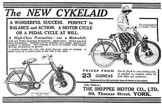 1922 Cykelaid Mopeds                                             