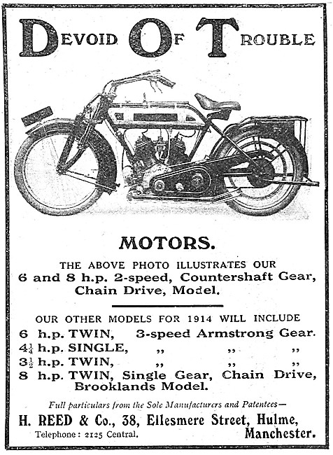1913 Dot 6hp Motor Cycle - 1913 Dot 8hp V-Twin Motor Cycle       