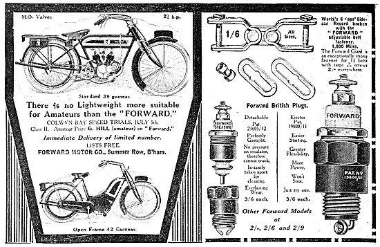 1913 Forward Motor Cycles                                        