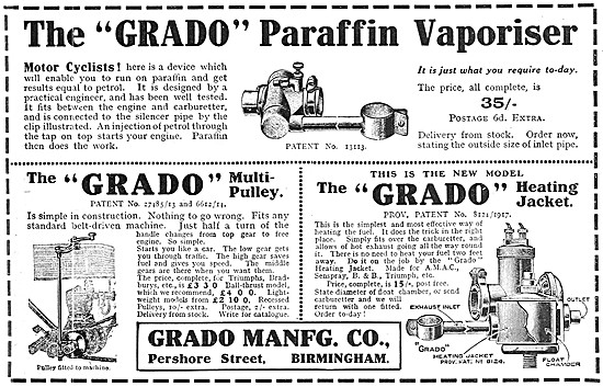 Grado Paraffin Vaporiser - Grado Multi Pulleys                   