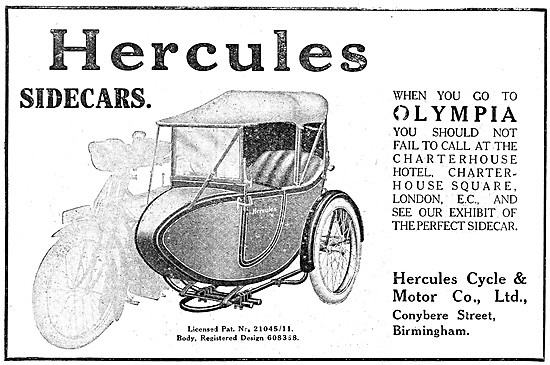 Veteran Hercules Sidecars                                        