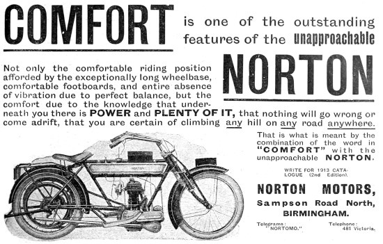 1913 Norton Big Four                                             