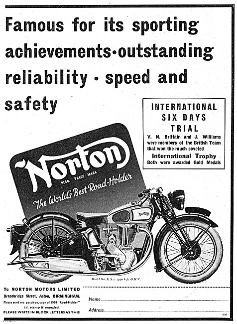 Norton ES2 - Norton Model E.S.2.                                 