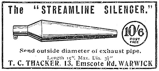 Thacker Streamline Silencer                                      