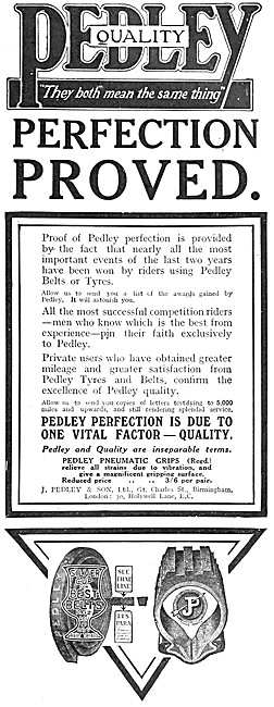 Pedley Motor Cycle Tyres                                         
