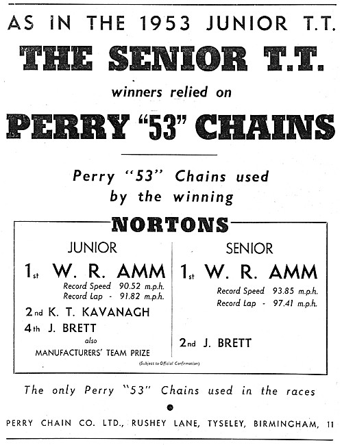 Perry 53 Motorcycle Chains                                       