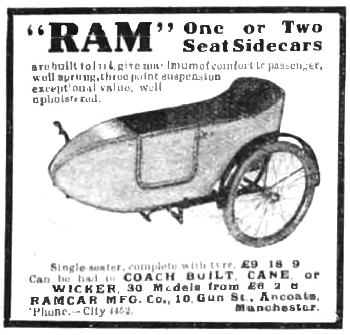 Ramcar RAM Sidecars                                              