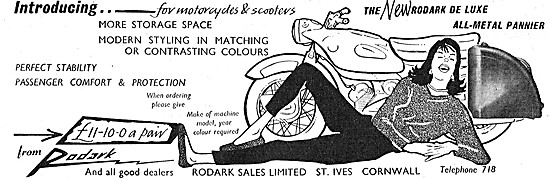 Rodark Metal Panniers 1962                                       