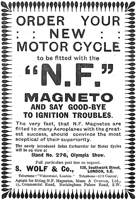 N.F. Motor Cycle Magnetos                                        