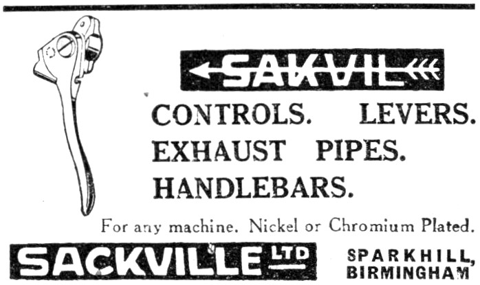 Sakvil Motorcycle Control Levers & Exhaust Pipes                 