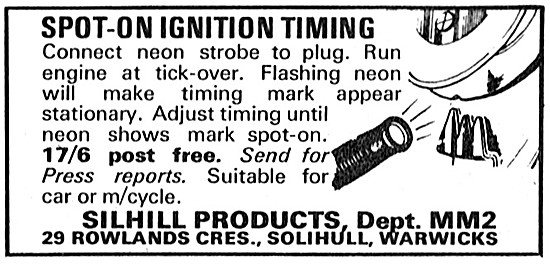 Silhill Products Neon Strobe Ignition Timimg Tool                