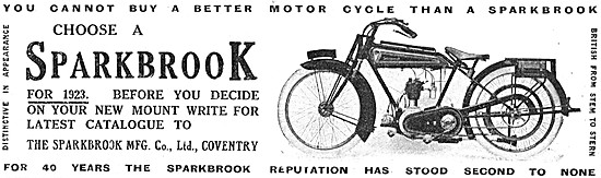 Sparkbrook Motor Cycles                                          