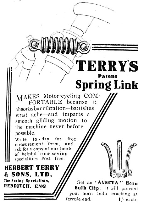 Terrys Motor Cycle Springs & Presswork Products                  