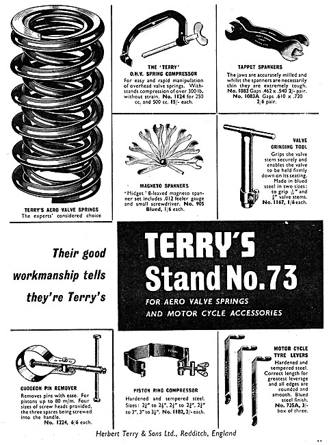 Terrys Valve Springs - Terrys Tool Kits                          