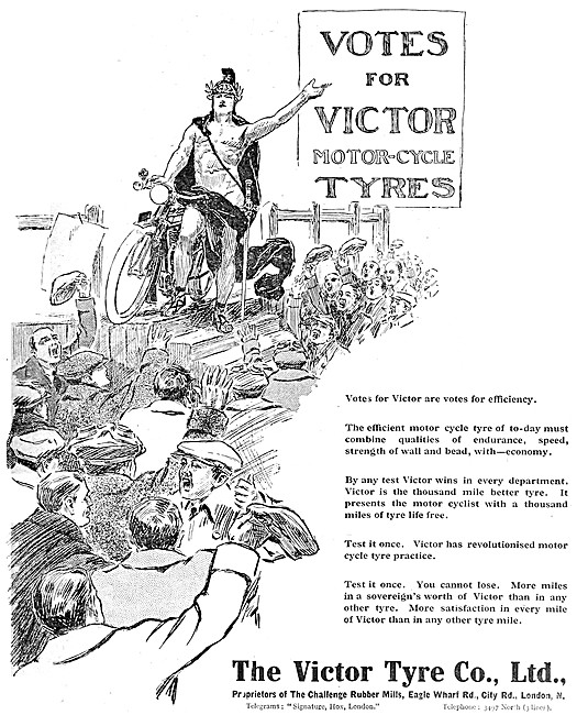 Victor Motor Cycle Tyres                                         